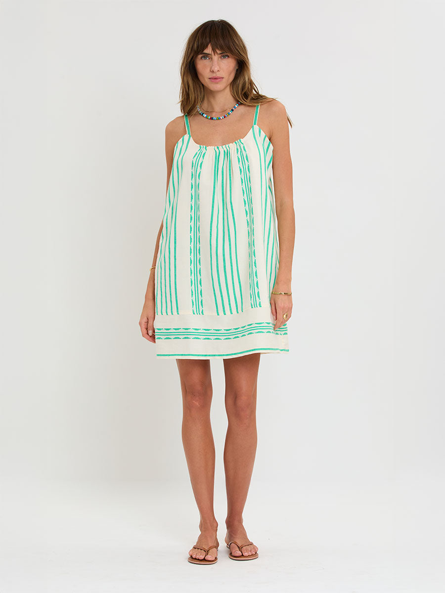 slim fit dress slacks Bombshell Swing Dress in Hunter Green main image 0