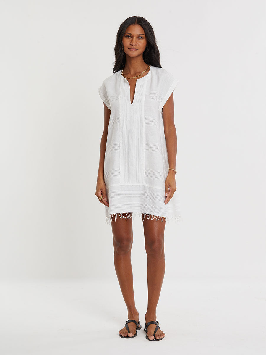caftan dress short ELINA