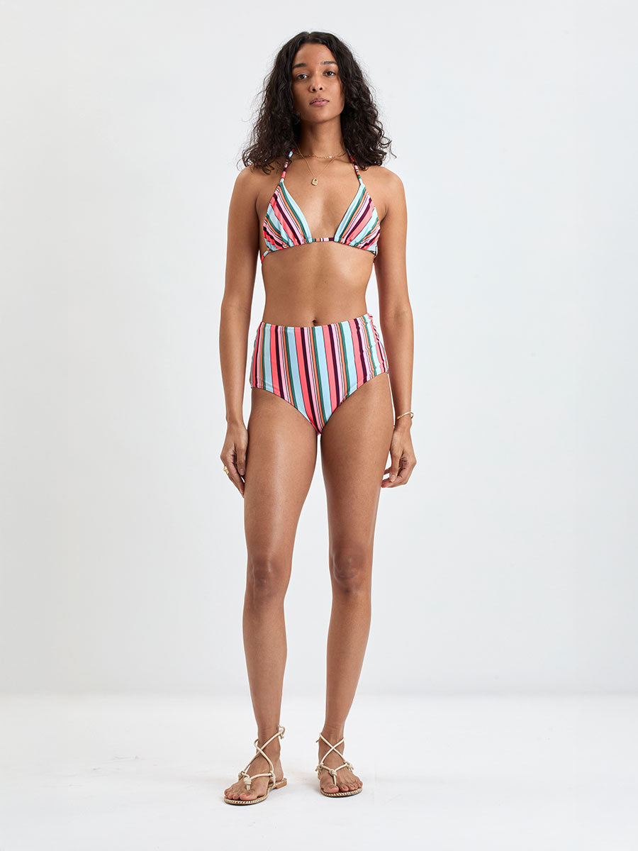 lemlem Women's ELSI | High Waist Bottom in Poppy Sunset
