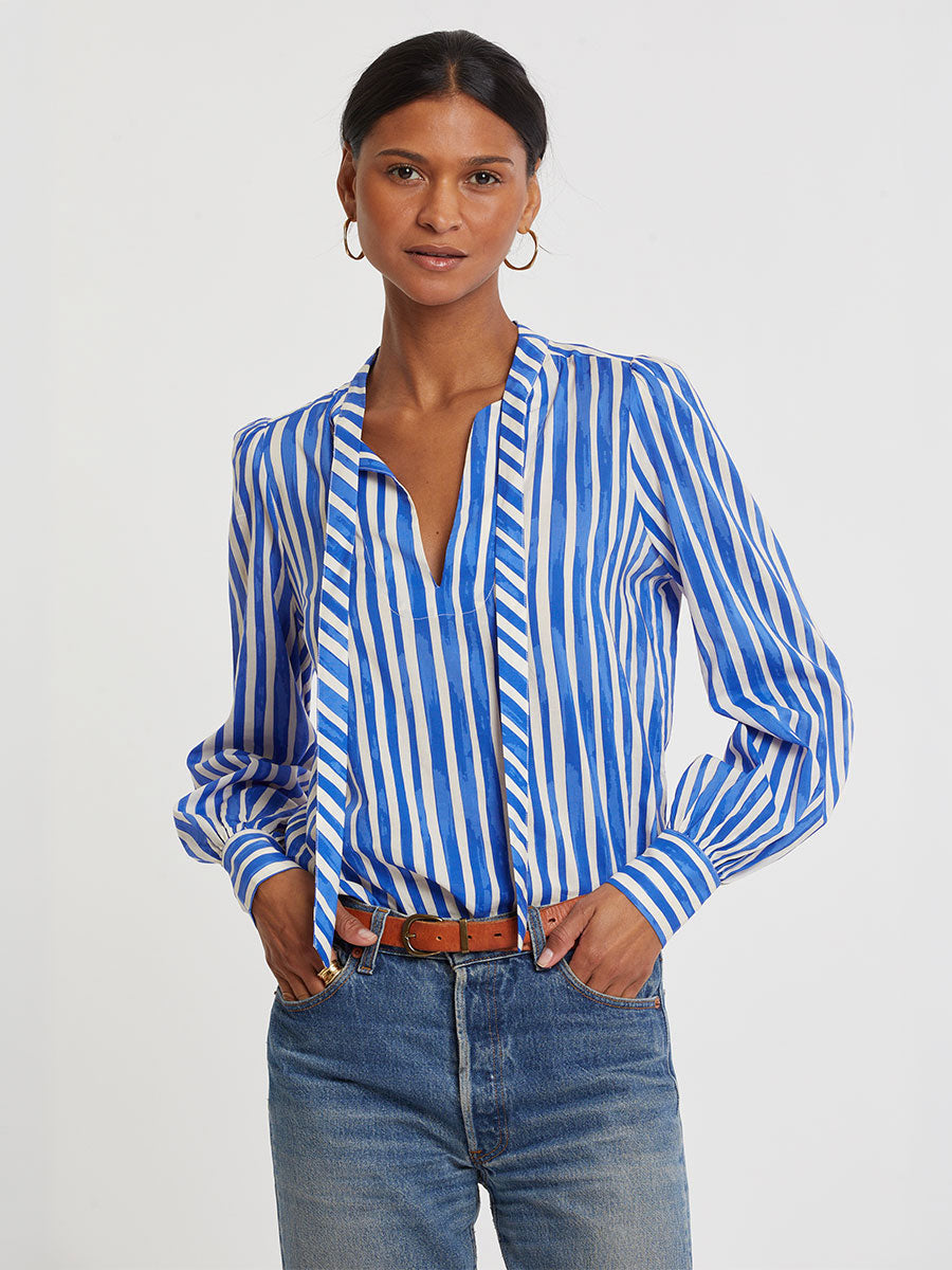 AZMERA | Bow Blouse – lemlem