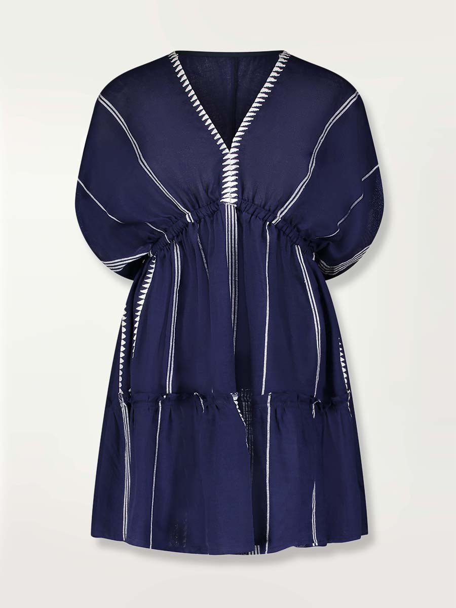lemlem nunu plunge neck dress Lemlem