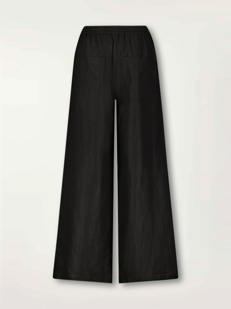 Product Back Shot of Desta Pants Featuring Black Color