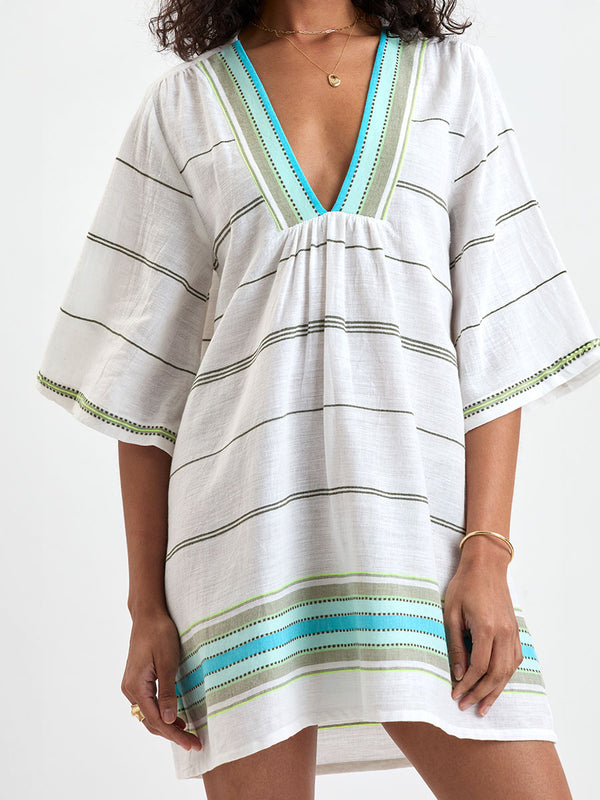 BELKIS | V Neck Caftan