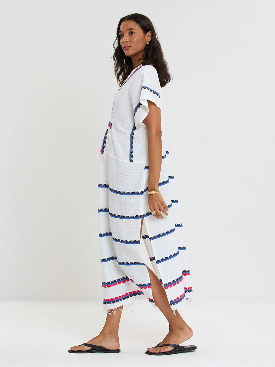 GASIRA | V Neck Caftan – lemlem
