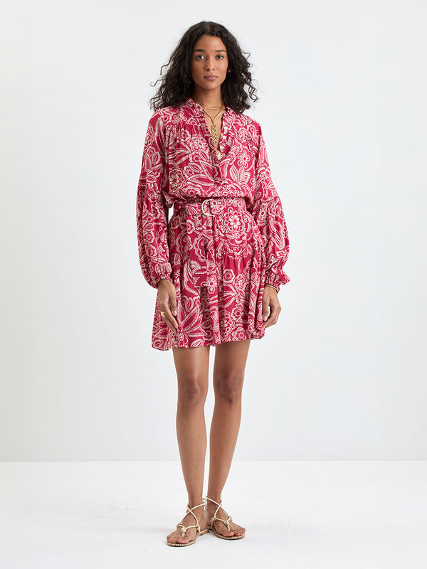 RAHNIA | Ruffle Blouse