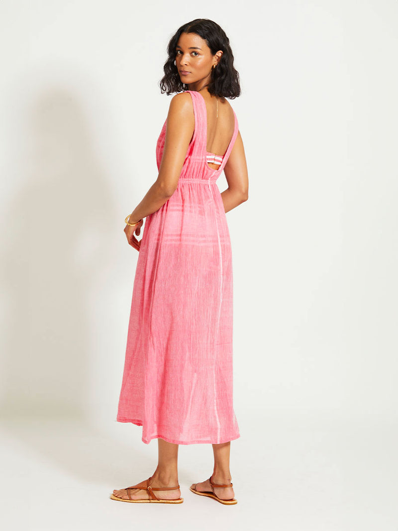 watermelon pink color dress Ashley Lauren 11373 Electric Watermelon Prom Dress sz 6 Lace Up Back Fully Beaded Evening Gown