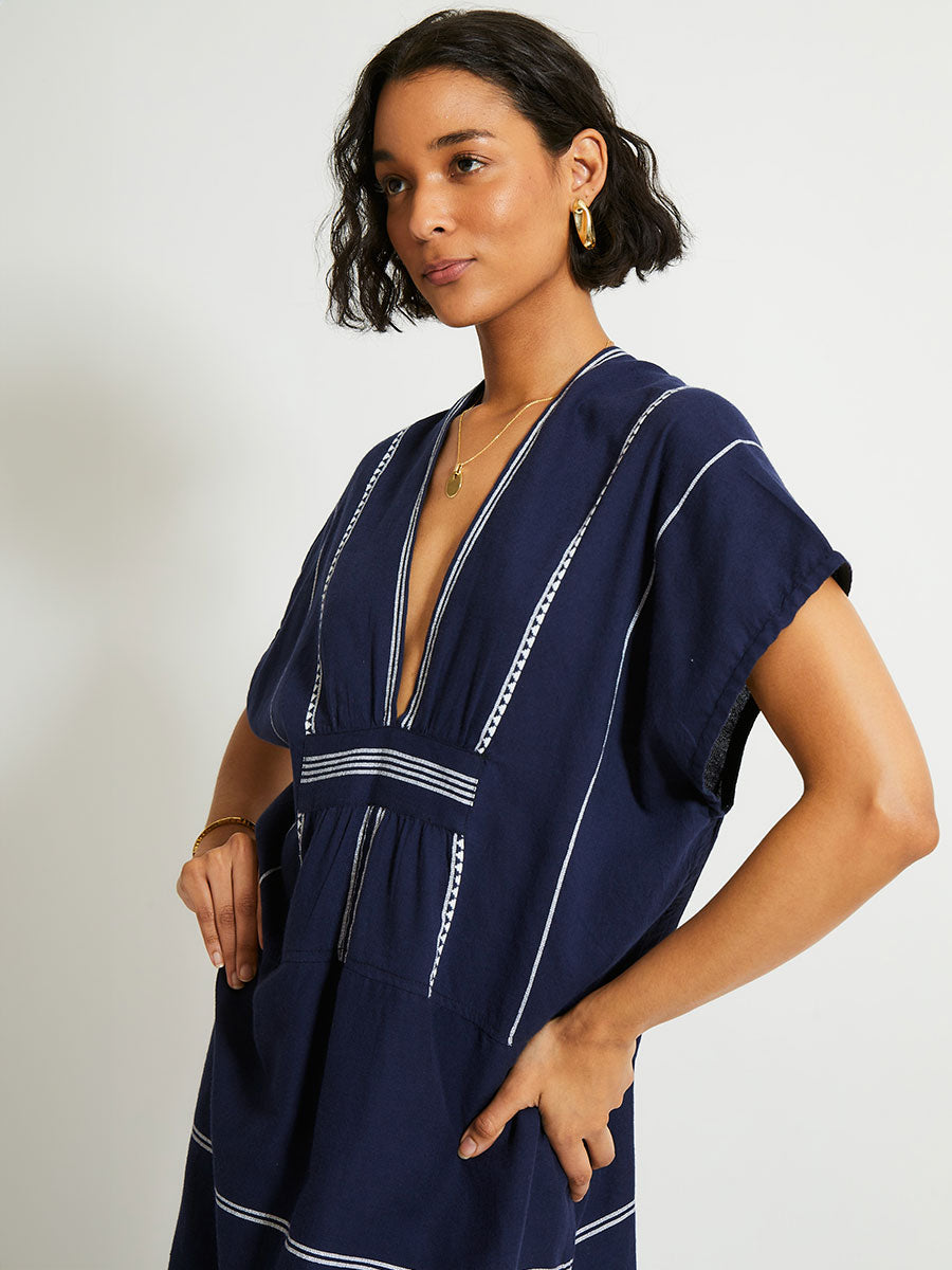 GASIRA | V Neck Caftan – lemlem