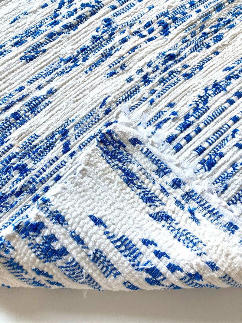 Close up shot of Azur rug.